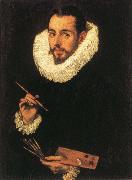 El Greco Portrait of the Artist's Son,jorge Manuel Greco Spain oil painting reproduction